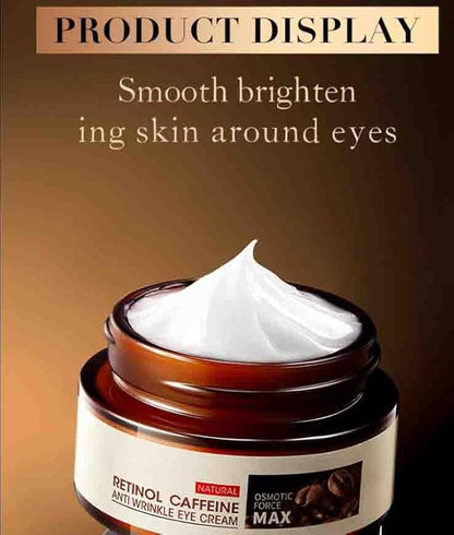 🌟 Retinol Caffeine Anti-Wrinkle Eye Cream – Bright, Youthful Eyes Every Day! 👁✨ Unique MAll