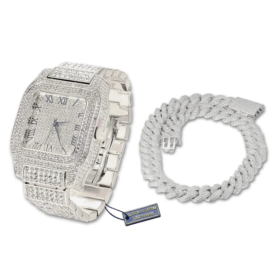 Watch Bracelet Necklace